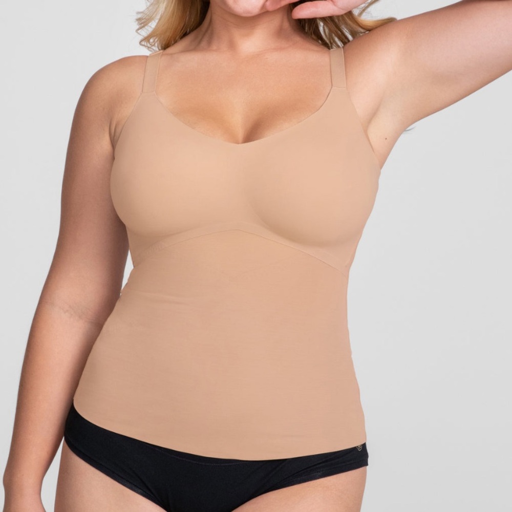 HONEYLOVE LIFTWEAR CAMI SAND - XL